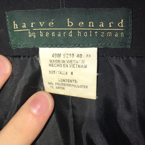 Women’s suit size 6 harvé benard - Picture 5 of 8